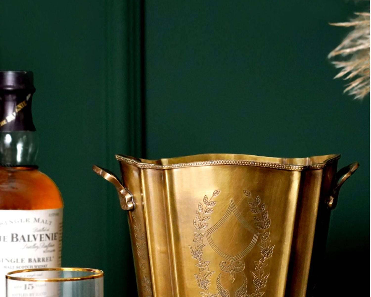 European-Style Hand-Carved Brass Red Wine Champagne Ice BucketTheWellBeing1European-Style Hand-Carved Brass Red Wine Champagne Ice BucketCulinaryWellBeing
