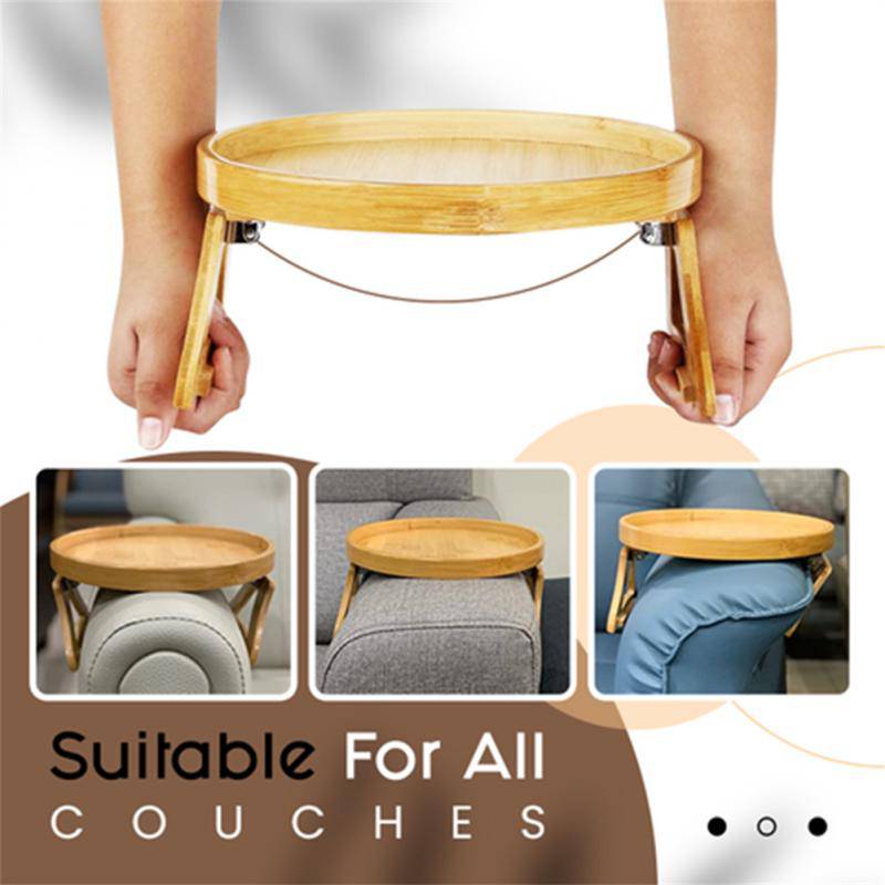 Wooden Snack Tray Sofa Table Armrest Tray Foldable Table Storage Rack Product size: 25 * 25 * 12.5cmPackage size: 4 * 26 * 26.5cmNet weight: 350g gross weight: 430gSpecifications:Features:1.【Multifunctional storage】 – can place remote TheWellBeing1Wooden Snack Tray Sofa Table Armrest Tray Foldable Table Storage Rack Pad Coaster Plate Holders Kitchen Decorative AccessoriesCulinaryWellBeing