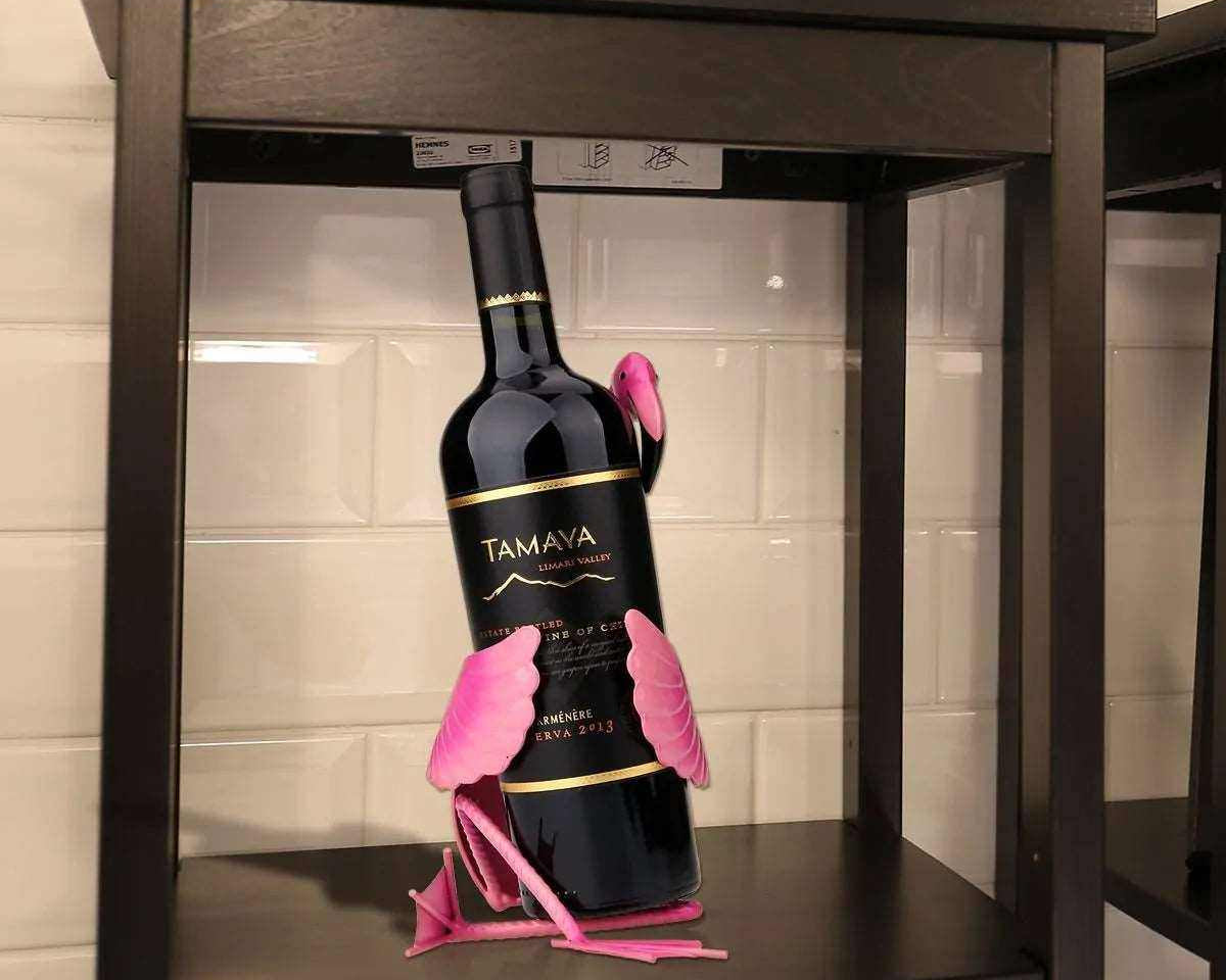 Flamingo Wine Holder - Culinarywellbeing