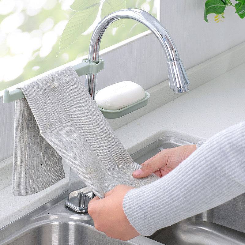 Hanging Sink Storage Rack Draining Racks Dish Cloth ClipMaterial: Plastic 
Size :As picture
Color: Pink/blue
Packing: 1 setTheWellBeing1Hanging Sink Storage Rack Draining Racks Dish Cloth ClipCulinaryWellBeing