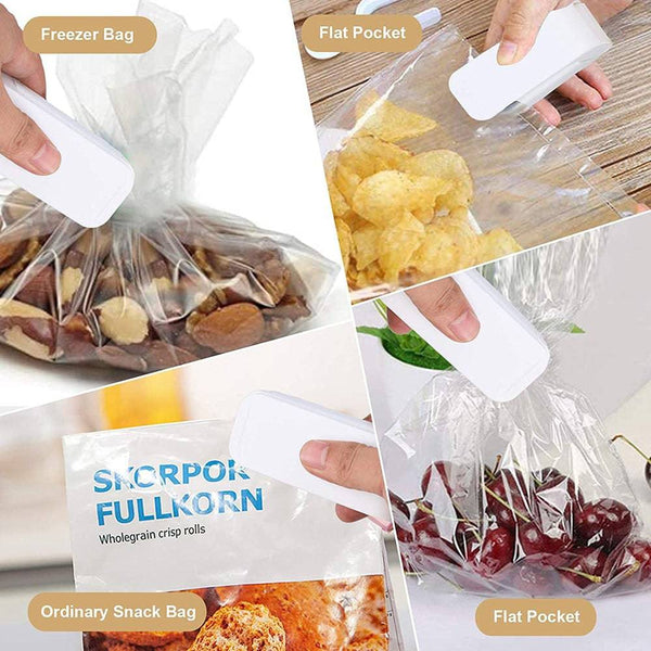 Mini Heat Bag Sealing Machine Package Sealer Bags Thermal - Culinarywellbeing