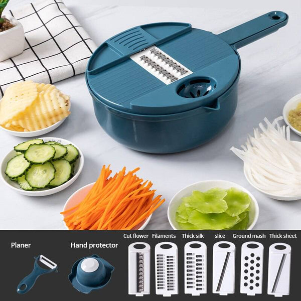 Multi-Function Salad Uten Vegetable Chopper - Convenient Kitchen Tool - Culinarywellbeing