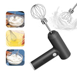 Wireless Electric Food Mixer Portable 3 Speeds Egg Beater Baking Dough Cake Cream Mixer Kitchen Tools - Culinarywellbeing