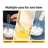 Wireless Electric Food Mixer Portable 3 Speeds Egg Beater Baking Dough Cake Cream Mixer Kitchen Tools - Culinarywellbeing