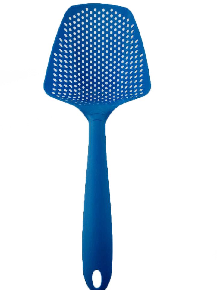 Spoon Filter Cooking Shovel Strainer Scoop Nylon Spoon Kitchen Accessories Nylon Strainer Scoop Colander Leaking Shovel Tool - Culinarywellbeing