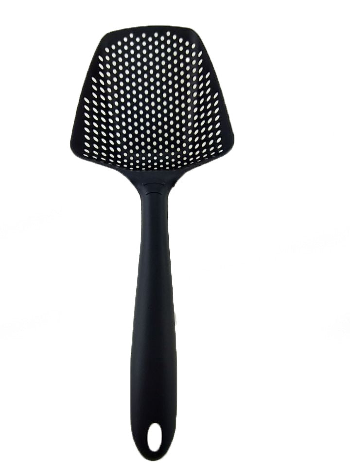Spoon Filter Cooking Shovel Strainer Scoop Nylon Spoon Kitchen Accessories Nylon Strainer Scoop Colander Leaking Shovel Tool - Culinarywellbeing