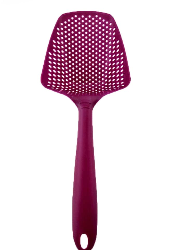 Spoon Filter Cooking Shovel Strainer Scoop Nylon Spoon Kitchen Accessories Nylon Strainer Scoop Colander Leaking Shovel Tool - Culinarywellbeing