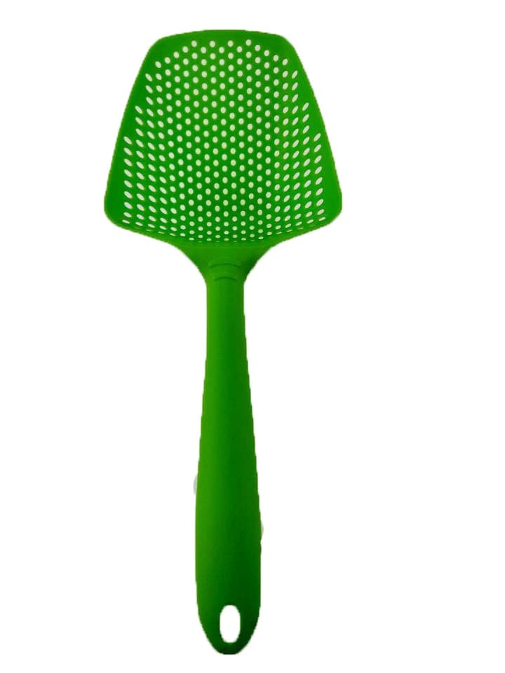 Spoon Filter Cooking Shovel Strainer Scoop Nylon Spoon Kitchen Accessories Nylon Strainer Scoop Colander Leaking Shovel Tool - Culinarywellbeing