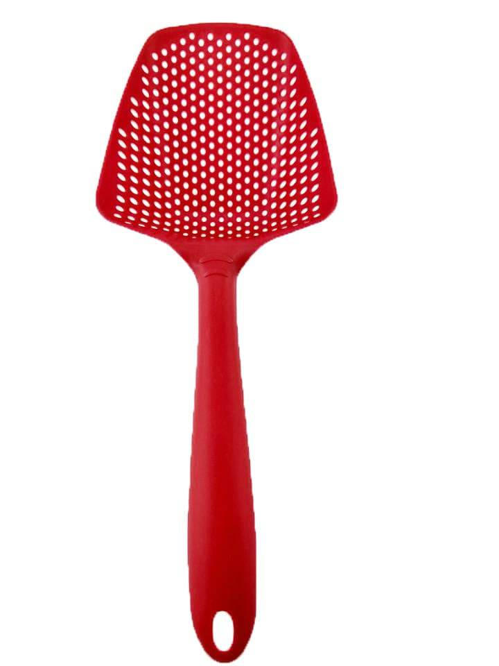 Spoon Filter Cooking Shovel Strainer Scoop Nylon Spoon Kitchen Accessories Nylon Strainer Scoop Colander Leaking Shovel Tool - Culinarywellbeing