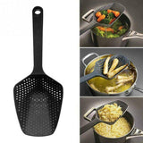 Spoon Filter Cooking Shovel Strainer Scoop Nylon Spoon Kitchen Accessories Nylon Strainer Scoop Colander Leaking Shovel Tool - Culinarywellbeing
