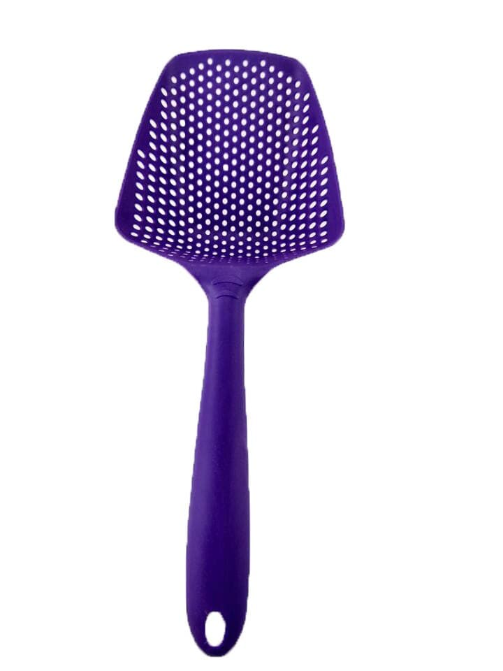 Spoon Filter Cooking Shovel Strainer Scoop Nylon Spoon Kitchen Accessories Nylon Strainer Scoop Colander Leaking Shovel Tool - Culinarywellbeing