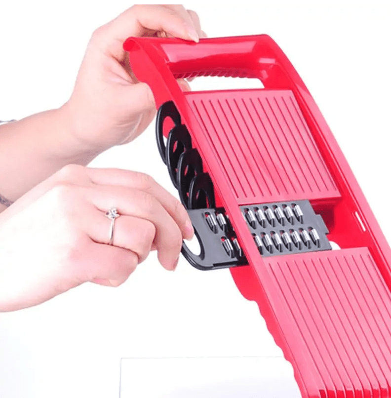 Vegetable Slicer - Multifunction Kitchen Slicer for Safe & Easy Cutting