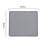 Sink Protectors for Kitchen Sink,Sink Mat,Grid Silicone Kitchen Sink Mat for Bottom of Stainless Steel Sink,Heat resistant mat - Culinarywellbeing