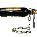 Chain Wine Holder - Stylish & Gravity-Defying Wine Bottle Display- Culinarywellbeing