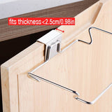 Trash Rack Cabinet Door Garbage Bags Holder Stainless Steel Closet GarMeasurment:18.7x13.9cm


Package Includes:1 x Garbage Hanger


FEATURE


Creates an instant garbage bag.


Great for cooking, cleaning, and the bathroom vanity!


NoTheWellBeing1Trash Rack Cabinet Door Garbage Bags Holder Stainless Steel Closet Garbage Storage HolderCulinaryWellBeing