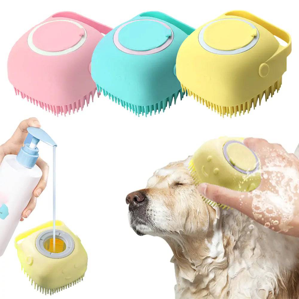 Soft Silicone Dog Brush - Culinarywellbeing