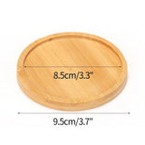 Multi-functional Bamboo Tray Wood Saucer Flower Pot Tray Cup Pad CoastTheWellBeing1Multi-functional Bamboo Tray Wood Saucer Flower Pot Tray Cup Pad Coaster Plate Creative Coaster Coffee Cup MatCulinaryWellBeing