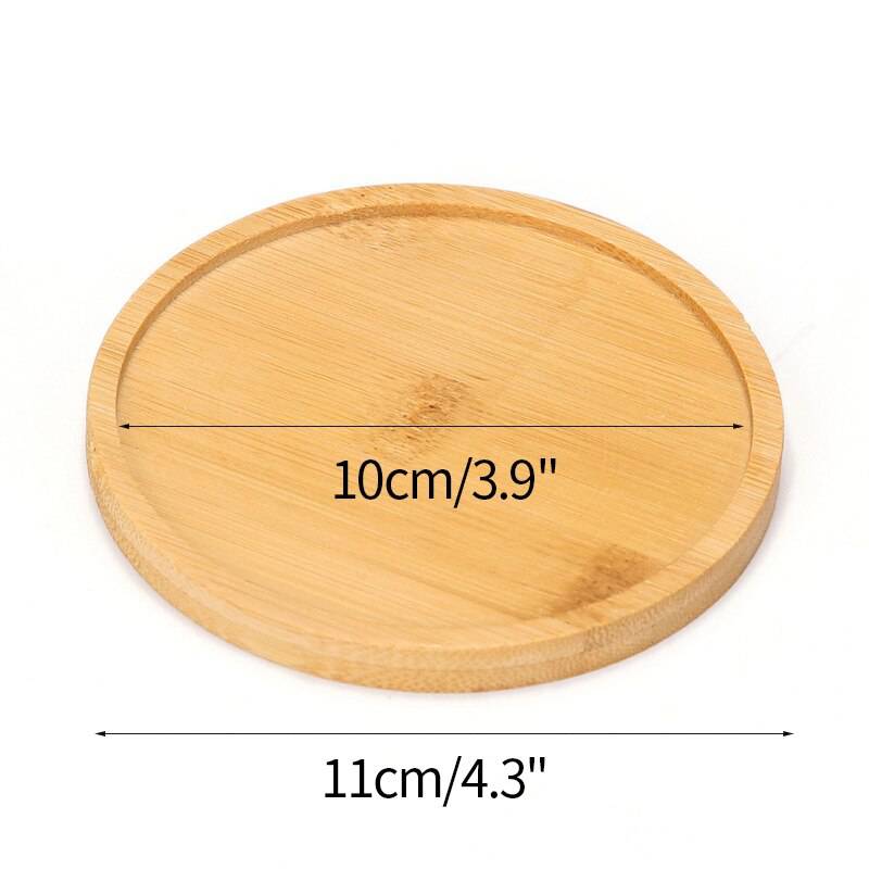 Multi-functional Bamboo Tray Wood Saucer Flower Pot Tray Cup Pad CoastTheWellBeing1Multi-functional Bamboo Tray Wood Saucer Flower Pot Tray Cup Pad Coaster Plate Creative Coaster Coffee Cup MatCulinaryWellBeing