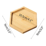 Multi-functional Bamboo Tray Wood Saucer Flower Pot Tray Cup Pad CoastTheWellBeing1Multi-functional Bamboo Tray Wood Saucer Flower Pot Tray Cup Pad Coaster Plate Creative Coaster Coffee Cup MatCulinaryWellBeing