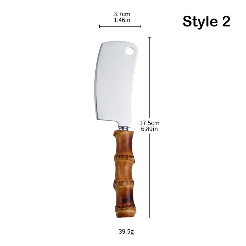 Stainless Steel Cheese Knife with Bamboo Handle - Culinarywellbeing