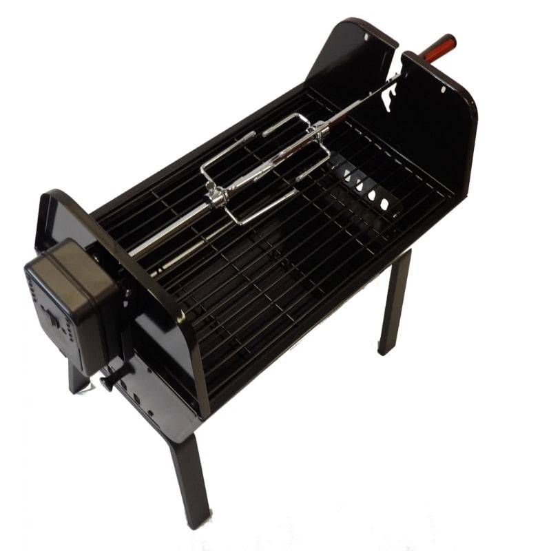 Charcoal Portable Rotisserie BBQ Grill - Culinarywellbeing