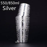 Engraving Stainless Steel Cocktail Shaker Bar Tools 550ml/8