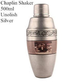 Engraving Stainless Steel Cocktail Shaker Bar Tools 550ml/8