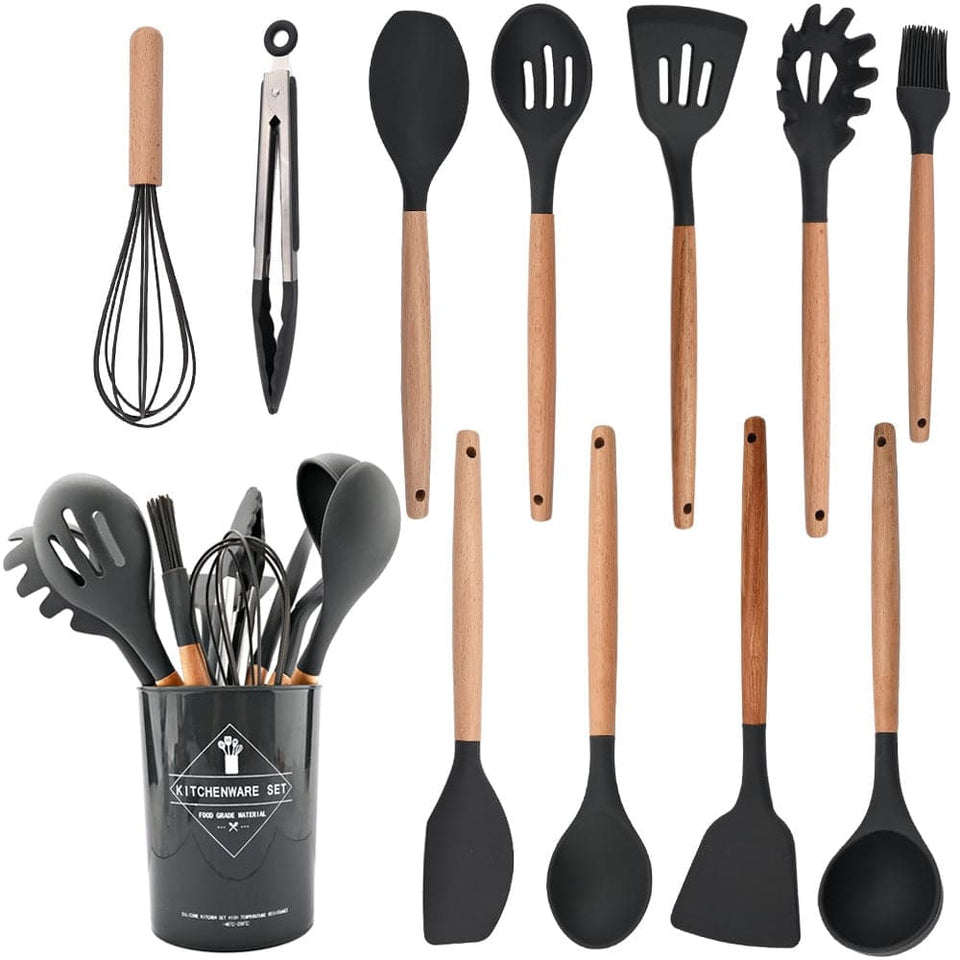 Heat ReNon-Stick Cooking Utensils Baking Tools With Storage Box ToolsTheWellBeing1Heat ReNon-Stick Cooking Utensils Baking ToolsCulinaryWellBeing