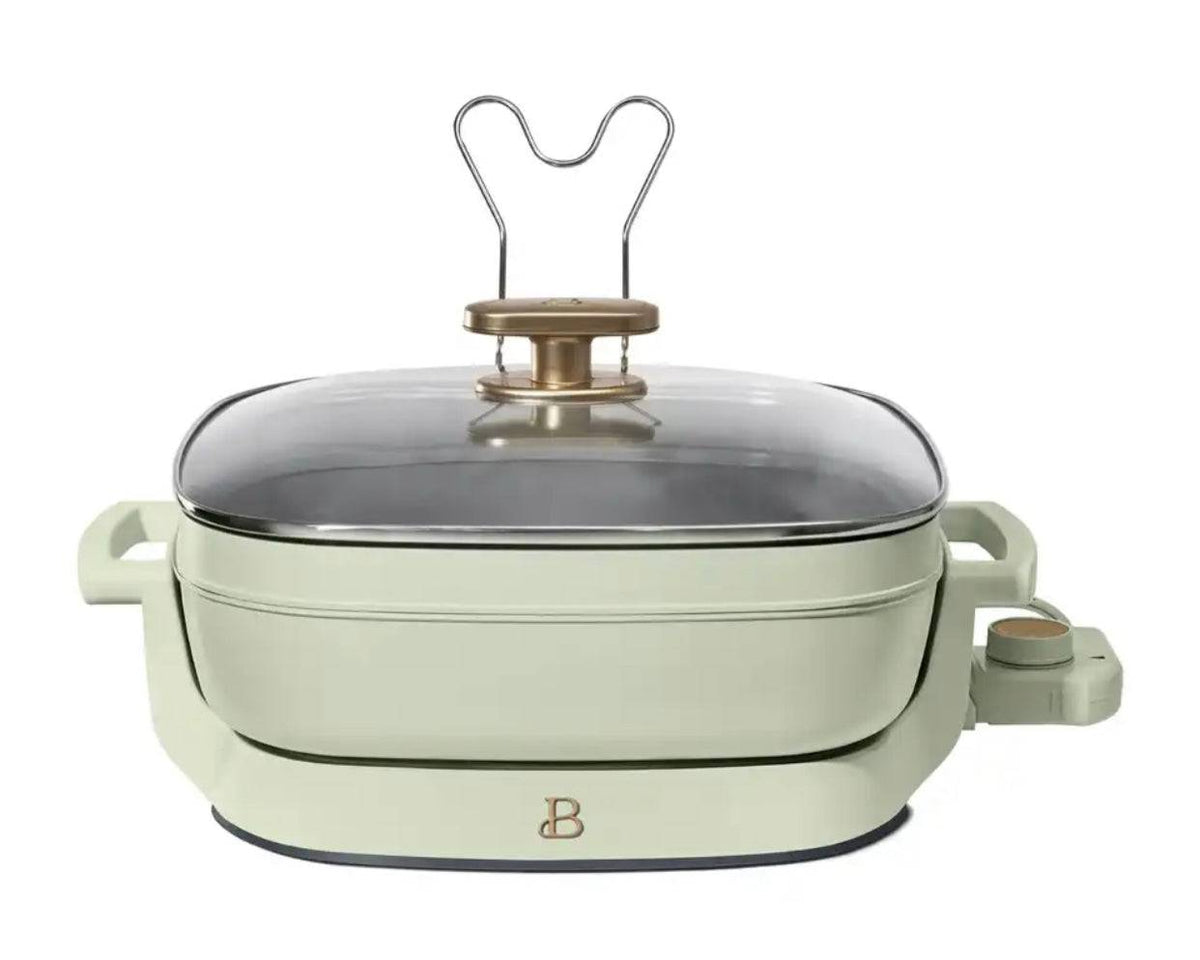 5-in-1 Electric Expandable Skillet 7 QT - Culinarywellbeing