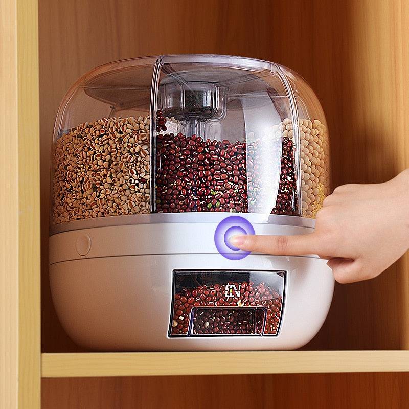 TheWellBeing™ 360° Rotating Rice Dispenser - Moisture-Proof Food StoraTheWellBeing1TheWellBeing™ 360° Rotating Rice Dispenser - Moisture-Proof Food StorageCulinaryWellBeing