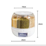 TheWellBeing™ 360° Rotating Rice Dispenser - Moisture-Proof Food StoraTheWellBeing1TheWellBeing™ 360° Rotating Rice Dispenser - Moisture-Proof Food StorageCulinaryWellBeing