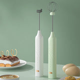 USB Electric Handheld Egg Beater & Coffee Frother: Portable Kitchen Mixer - Culinarywellbeing