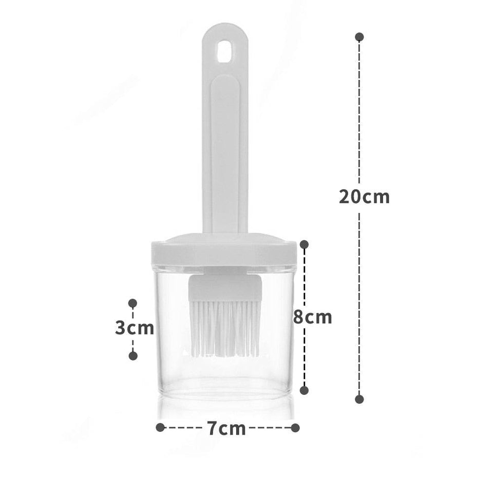 Silicone Oil Brush Temperature Resistant Oil Bottle Baking Pancake BarSilicone brush head: apply finely and evenly

High temperature oil brush: a good assistant for barbecue

Integrated brush cover design

 

Specifications:


Size:7*1TheWellBeing1Silicone Oil Brush Temperature Resistant Oil Bottle Baking Pancake Barbecue Cooking BBQ GrillingCulinaryWellBeing