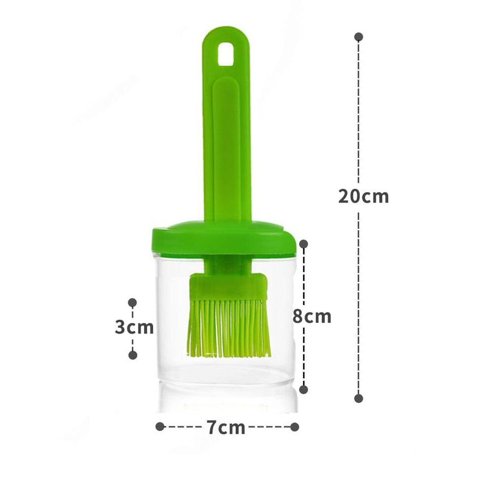 Silicone Oil Brush Temperature Resistant Oil Bottle Baking Pancake BarSilicone brush head: apply finely and evenly

High temperature oil brush: a good assistant for barbecue

Integrated brush cover design

 

Specifications:


Size:7*1TheWellBeing1Silicone Oil Brush Temperature Resistant Oil Bottle Baking Pancake Barbecue Cooking BBQ GrillingCulinaryWellBeing
