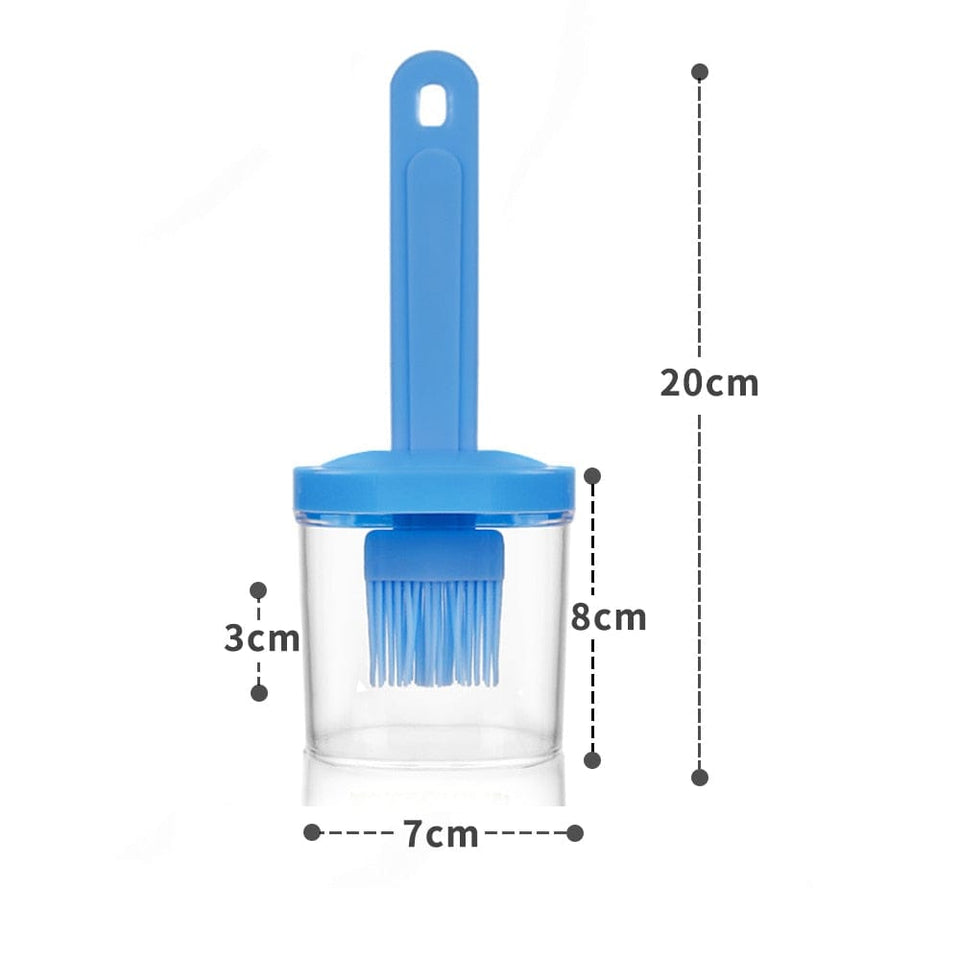 Silicone Oil Brush Temperature Resistant Oil Bottle Baking Pancake BarSilicone brush head: apply finely and evenly

High temperature oil brush: a good assistant for barbecue

Integrated brush cover design

 

Specifications:


Size:7*1TheWellBeing1Silicone Oil Brush Temperature Resistant Oil Bottle Baking Pancake Barbecue Cooking BBQ GrillingCulinaryWellBeing