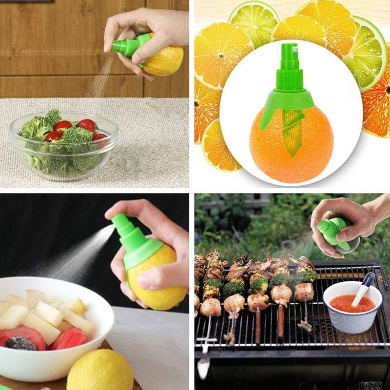 Manual Orange Juice Squeeze Juicer Lemon Spray Mist Orange Fruit Squeezer Sprayer - Culinarywellbeing