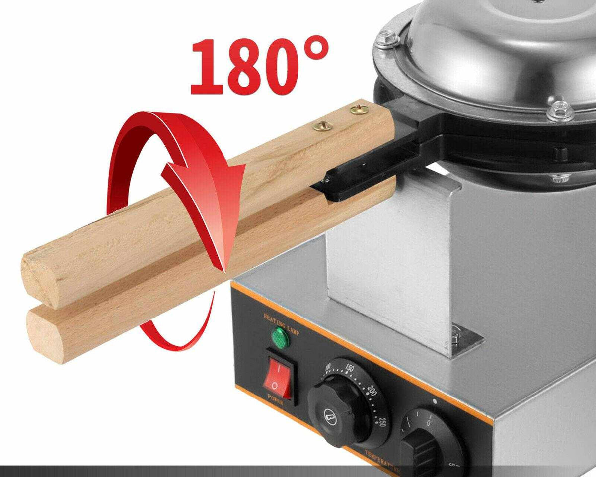 Nonstick Electric Waffle Maker Home Appliance for Bubble Waffles & Snacks - Culinarywellbeing