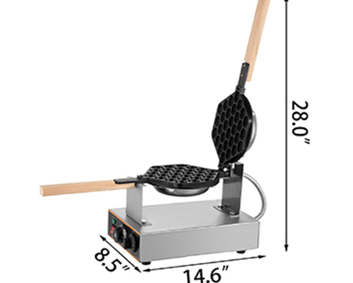 Nonstick Electric Waffle Maker Home Appliance for Bubble Waffles & Snacks - Culinarywellbeing