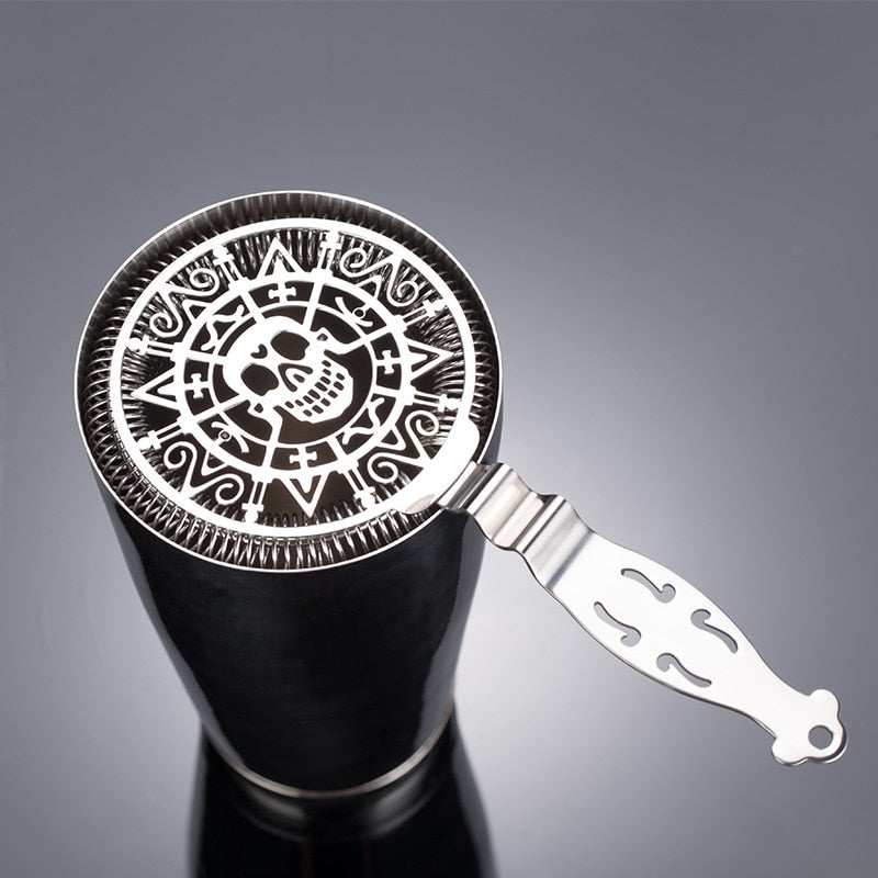 Cocktail Strainer Stainless Steel Mechanical Watch Bar Strainer Sprung