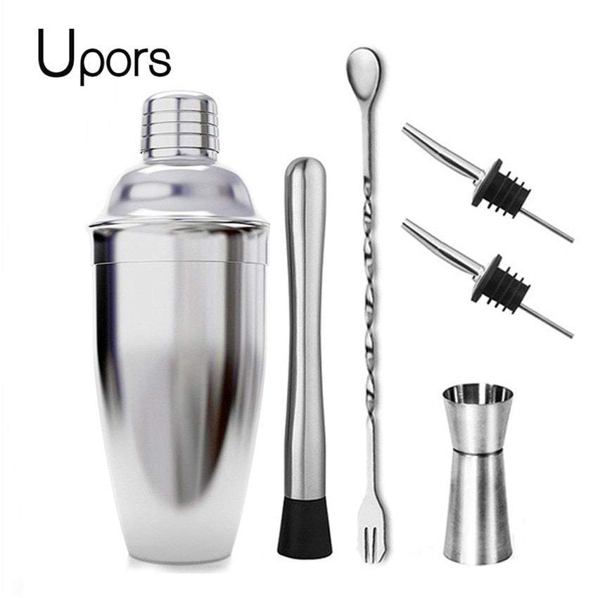 Stainless Steel Cocktail Shaker Mixer Wine Martini Boston Shaker For Bartender Drink Party Bar Tools 550ML/750ML - TheWellBeing1