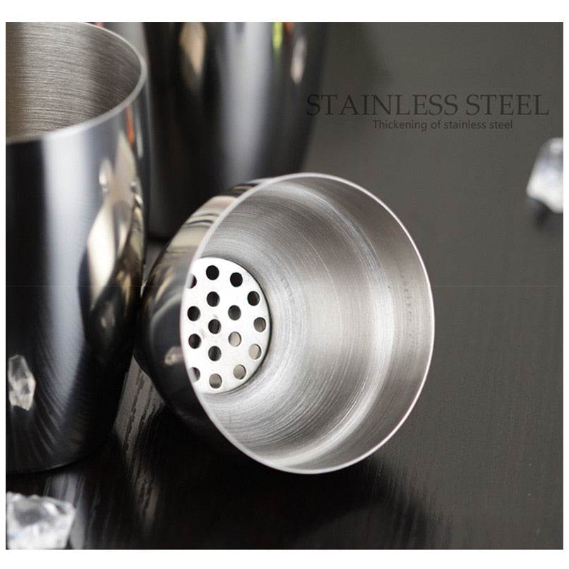 Stainless Steel Cocktail Shaker Mixer Wine Martini Boston Shaker For Bartender Drink Party Bar Tools 550ML/750ML - TheWellBeing1