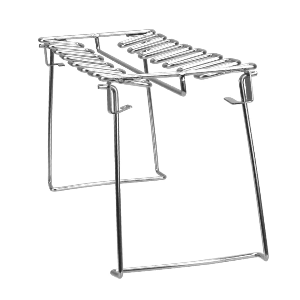 BBQ Grill Barbecue Cooking Rack, non-stick stainless steel, ideal for roasting chicken wings, legs, and more.