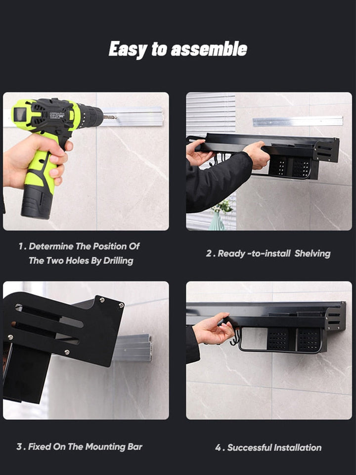 Multifunction Kichen Shelf Storage Rack Wall-mounted Kitchen OrganizerPacking list


1*kitchen shelf+1 package*punch accessoriesTheWellBeing1Multifunction Kichen Shelf Storage Rack Wall-mounted Kitchen OrganizerCulinaryWellBeing