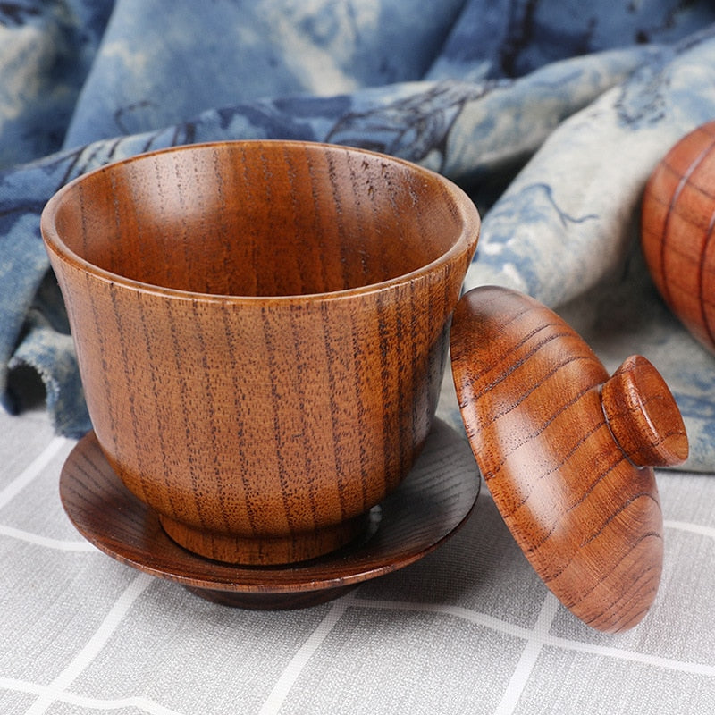 TheWellBeing™ Wooden Cups Handmade*  Safe material: Made from wood material, the cup is eco-friendly, safe, nontoxic, odourless and no harmful substance.*  Multipurpose: Can be used for tea, coffee, TheWellBeing1TheWellBeing™ Wooden Cups HandmadeCulinaryWellBeing