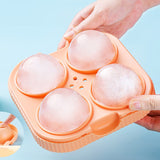 Silicone Ice Ball Maker Large 6.5cm 3D Big Round Sphere High Balls Ice Shape Cube Mold Tray for Whiskey Cocktail Bar Tools - Culinarywellbeing