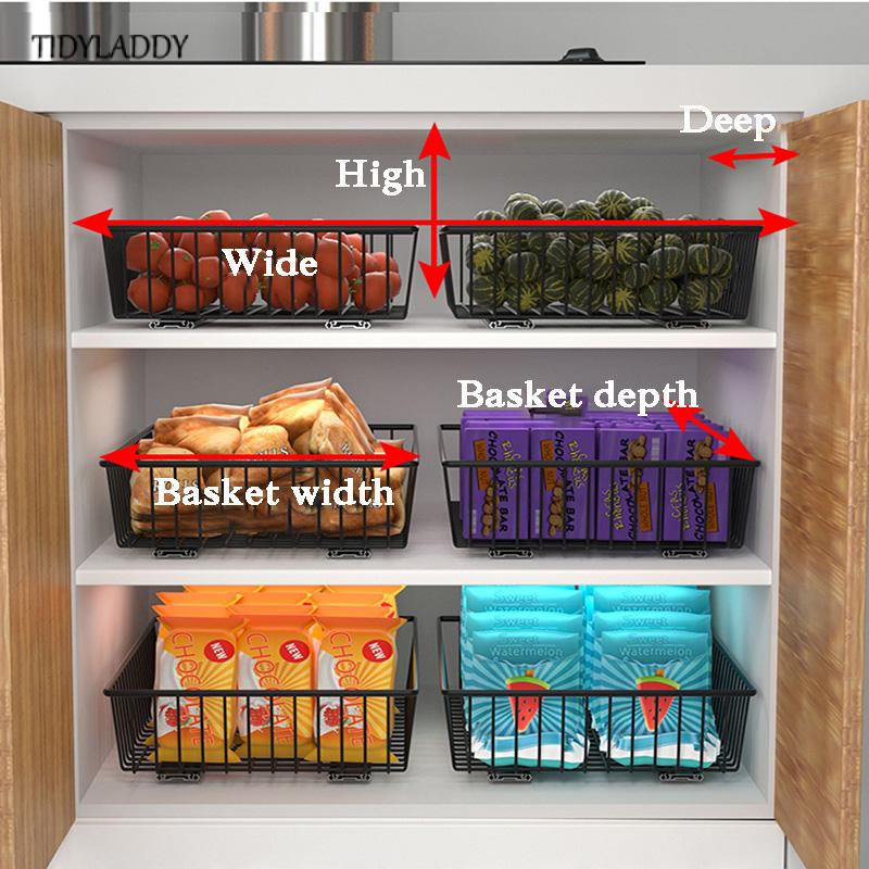 Stainless Steel Cupboard Slide Rack Kitchen Organizer Shelf Basket - Culinarywellbeing