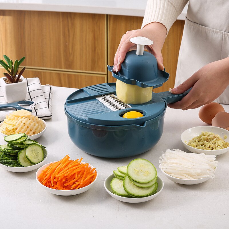 Multi-Function Salad Uten Vegetable Chopper - Convenient Kitchen Tool - Culinarywellbeing