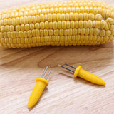 Stainless Steel Corn Skewers: Lightweight BBQ Holders for Outdoor Grilling - Culinarywellbeing