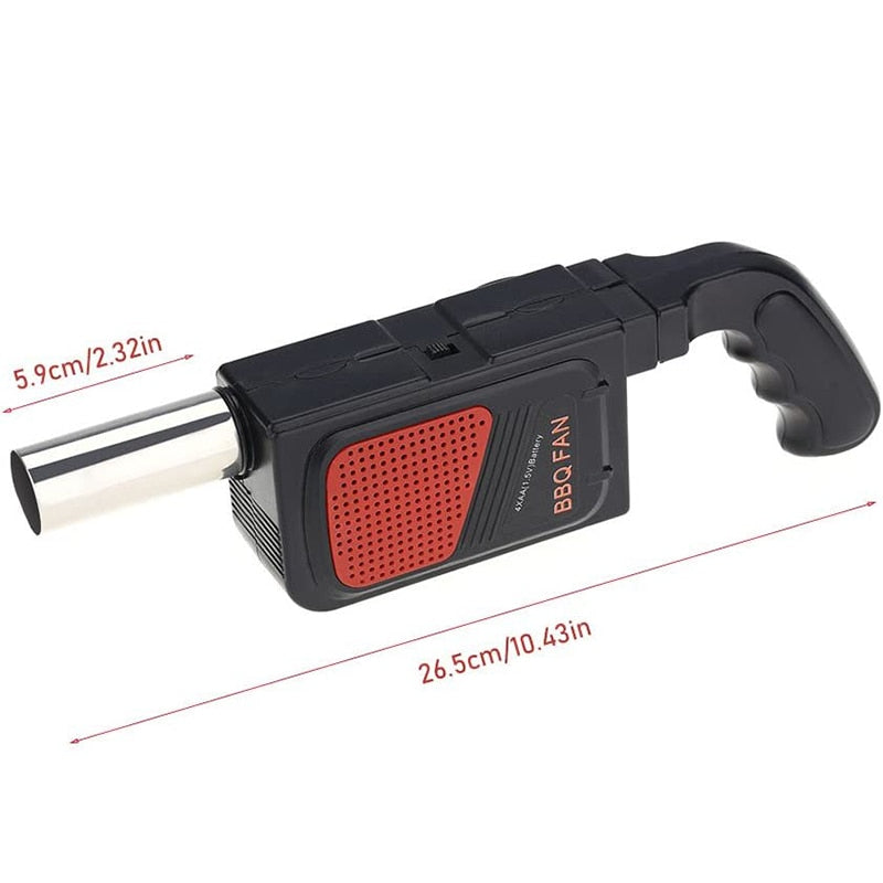 TheWellBeing™BBQ Air Blower Portable Handheld Electric BBQ Fan Charcoa100% brand new and high quality


Easy to operate, safe and reliable.


A must have and necessity in the kitchen.


Item type: BBQ Air Blower


Material: PP


SuitabTheWellBeing1TheWellBeing™BBQ Air Blower Portable Handheld Electric BBQ Fan Charcoal Grill Fan Fire Bellows ToolCulinaryWellBeing