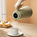 Large Capacity Insulation Kettle One Key Temperature Display Insulation Thermos Bottle - Culinarywellbeing